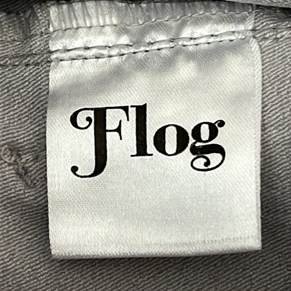 Bevy Flog Shely Silver Snake Drawstring Pull-On Pants - Picture 5 of 7